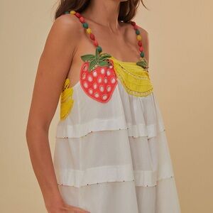 NWT Farm Rio Fruits Richilieu Midi Dress XL